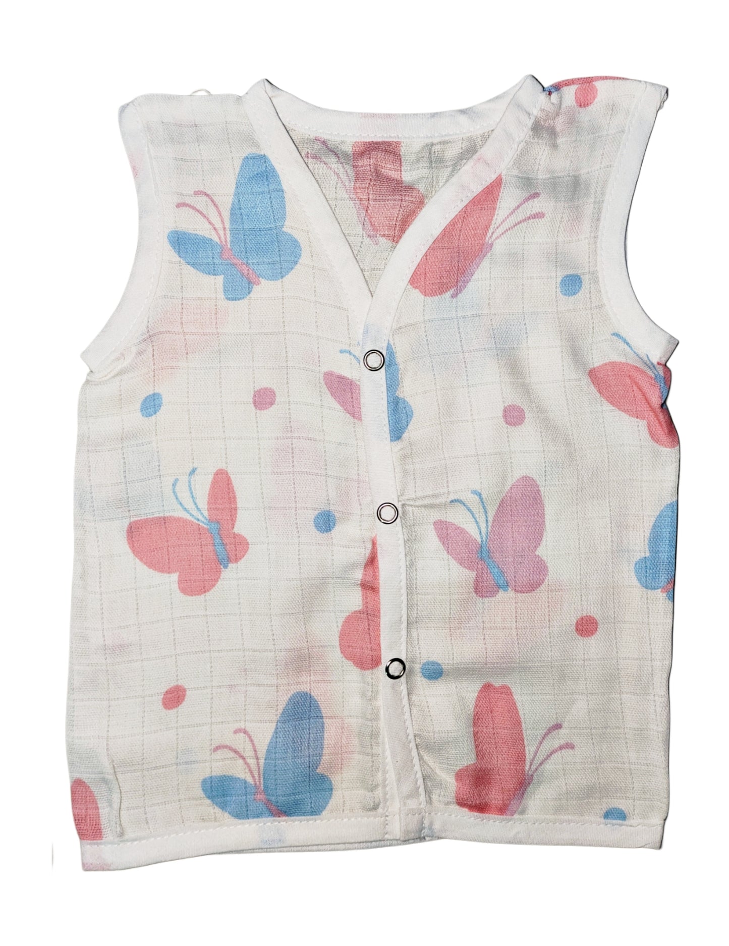 Muslin Cotton Button Jabla