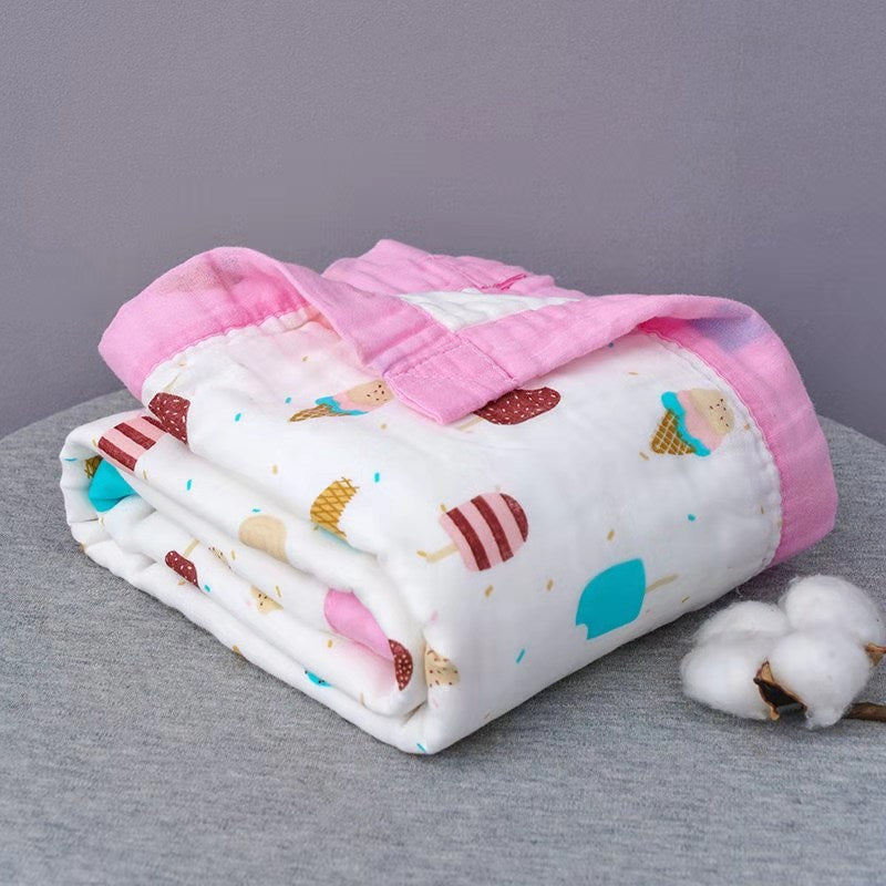 Muslin Cotton 6-Layer Blanket