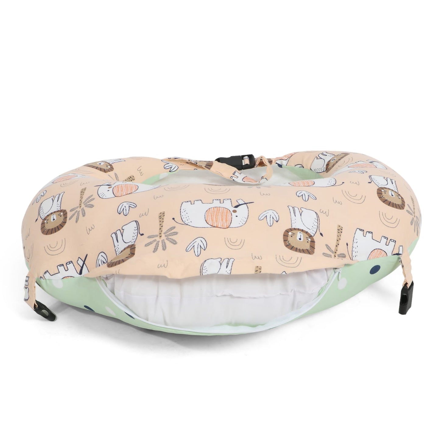 ๐ผ Baby Feeding Pillow โ 100% Pure Cotton