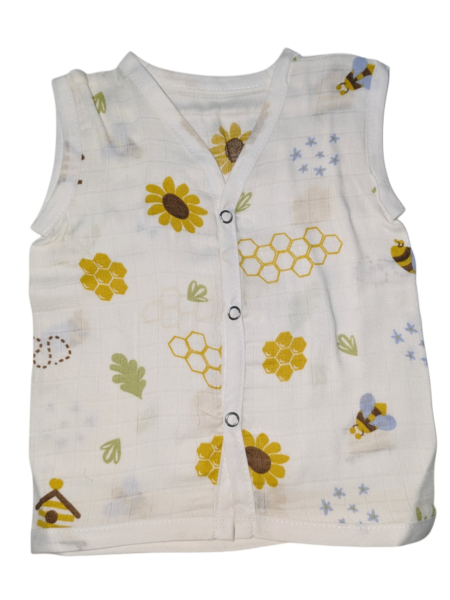 Muslin Cotton Button Jabla