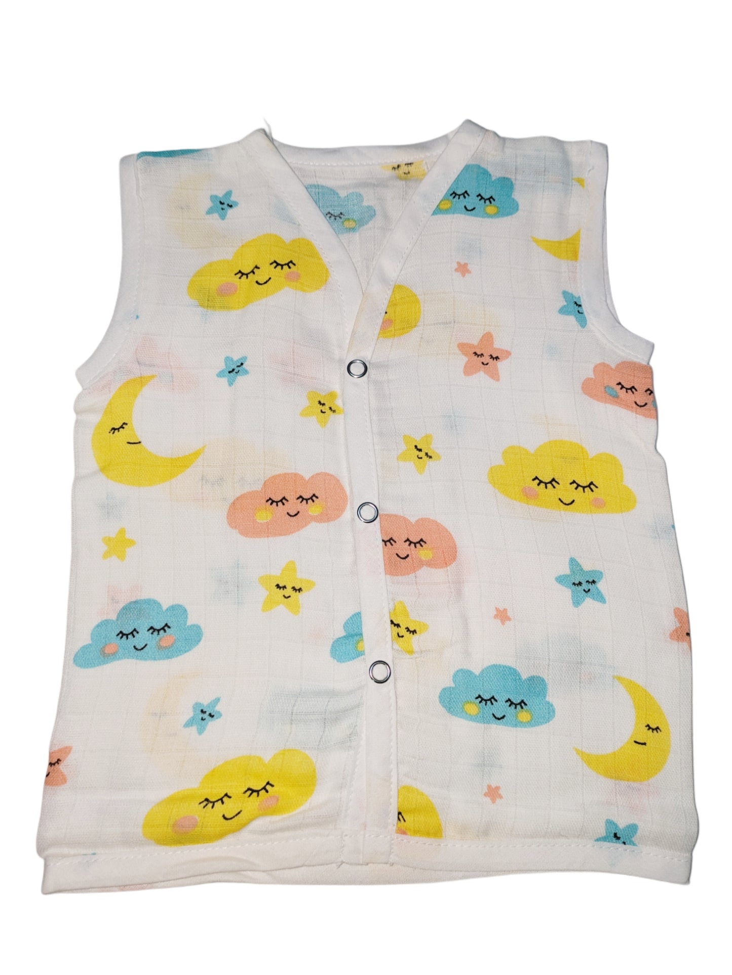 Muslin Cotton Button Jabla