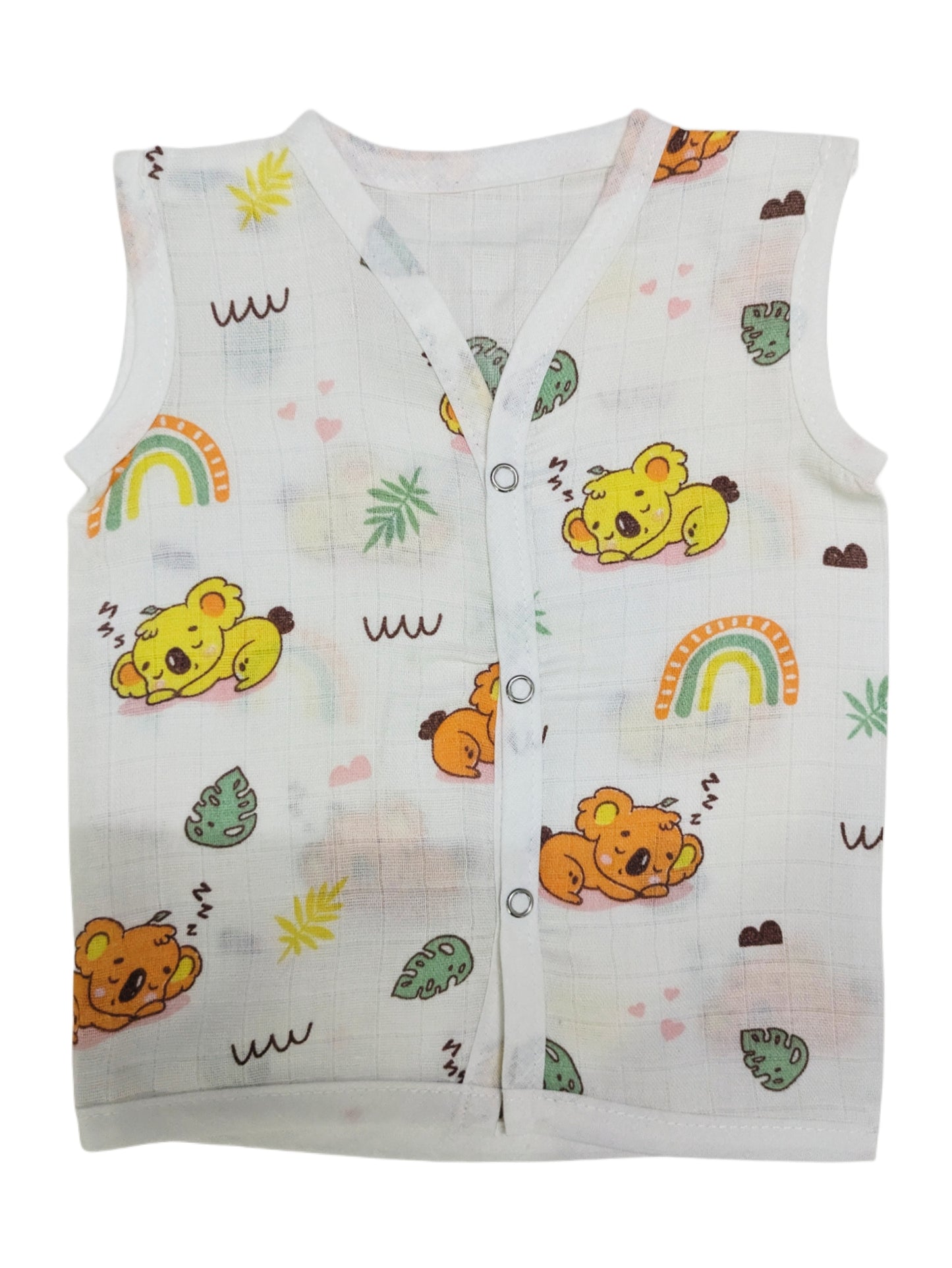 Muslin Cotton Button Jabla