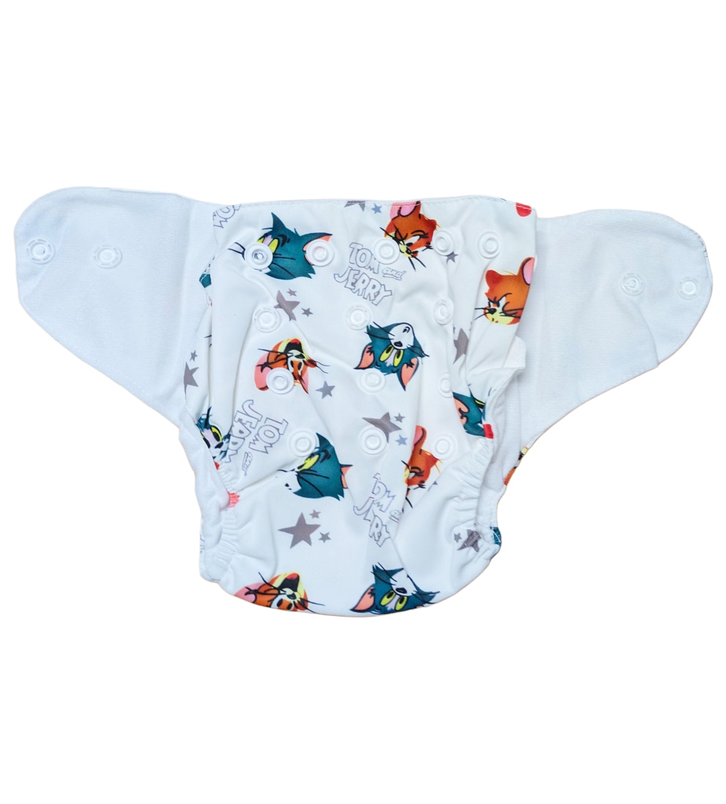 Cotton Cloth Diapers – Adjustable, Washable & Reusable (0–2 Years)