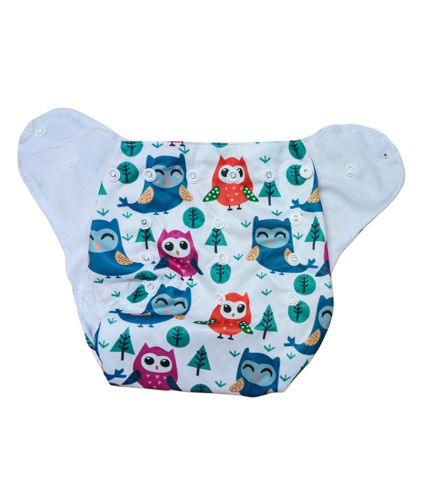 Cotton Cloth Diapers – Adjustable, Washable & Reusable (0–2 Years)