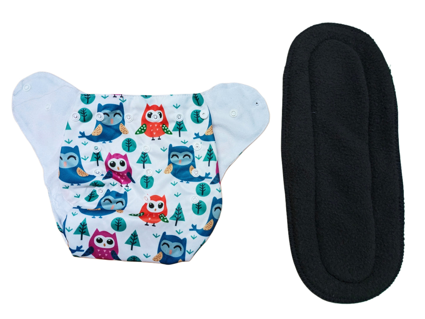 Cotton Cloth Diapers – Adjustable, Washable & Reusable (0–2 Years)