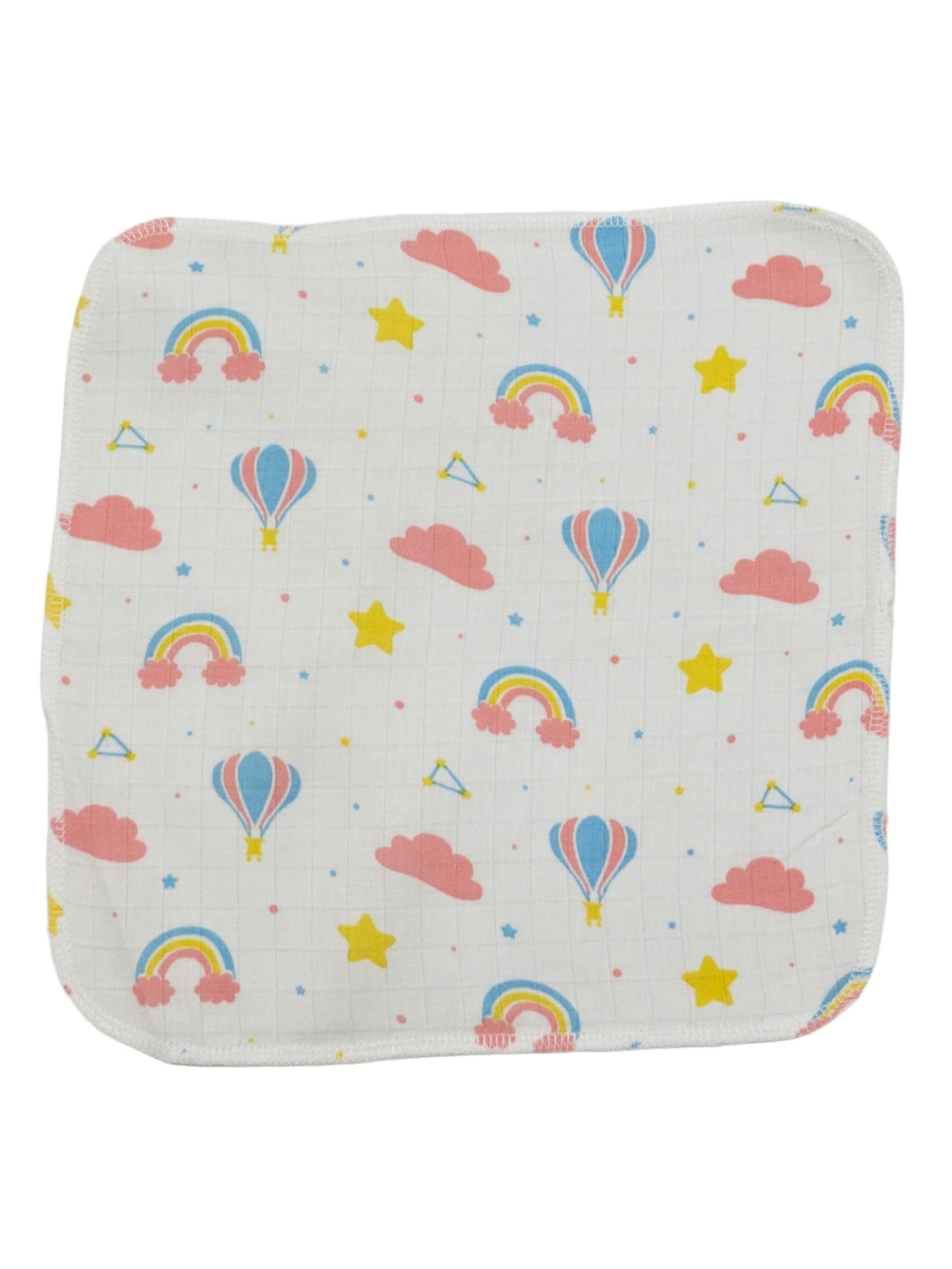 Muslin Cotton Washcloth Single Layer - 100% Pure Cotton ๐
