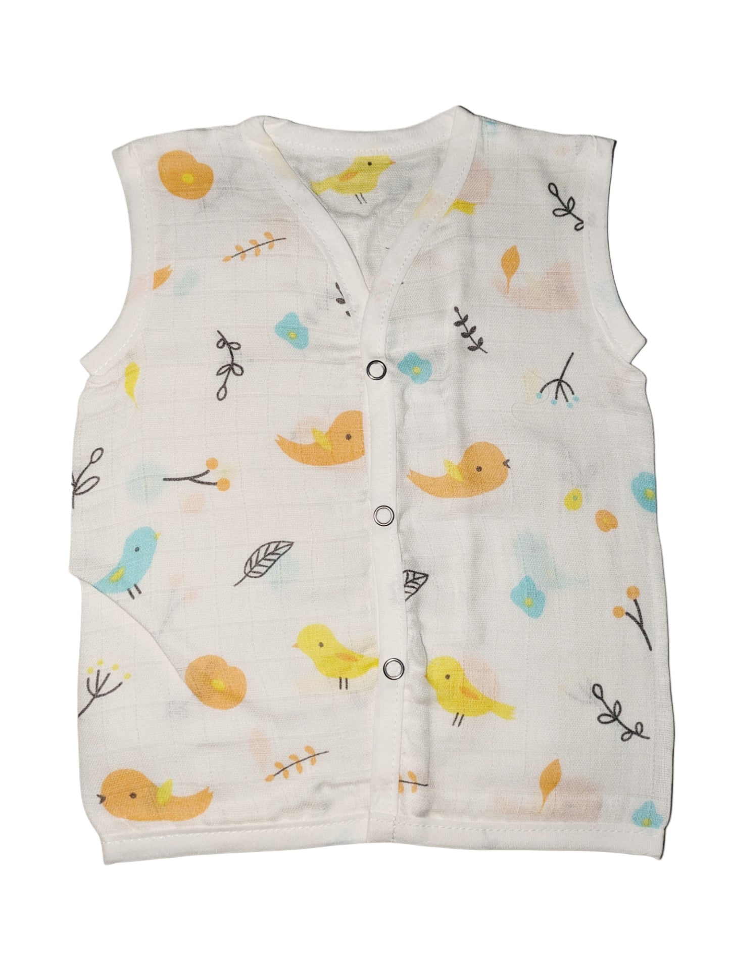 Muslin Cotton Button Jabla