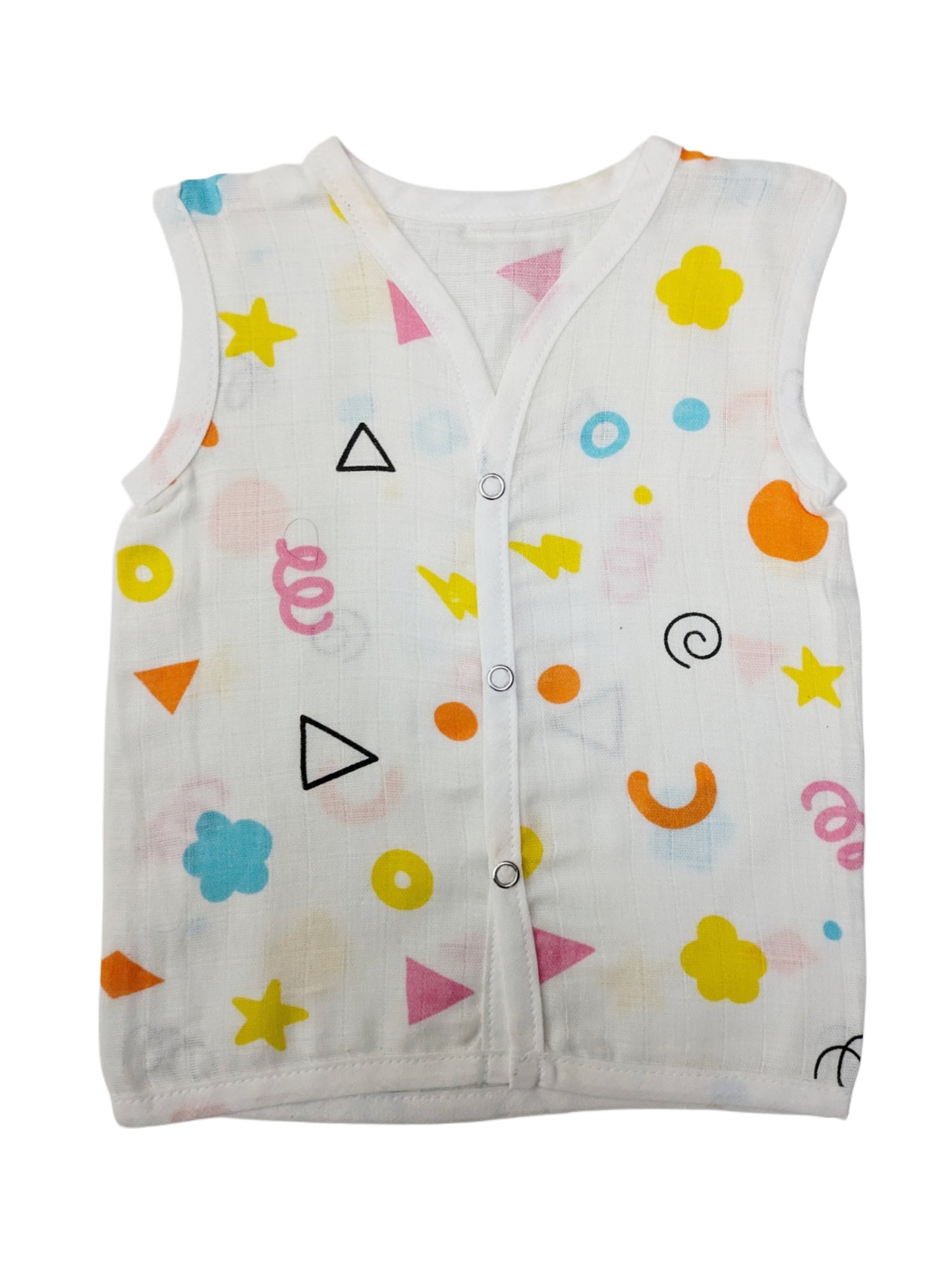 Muslin Cotton Button Jabla
