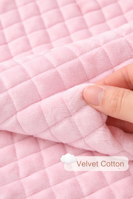 Velvet Cotton Hooded Baby Towel – Ultra Soft & Gentle (0–12 Months)