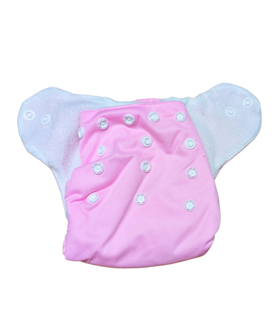 Cotton Cloth Diapers – Adjustable, Washable & Reusable (0–2 Years)