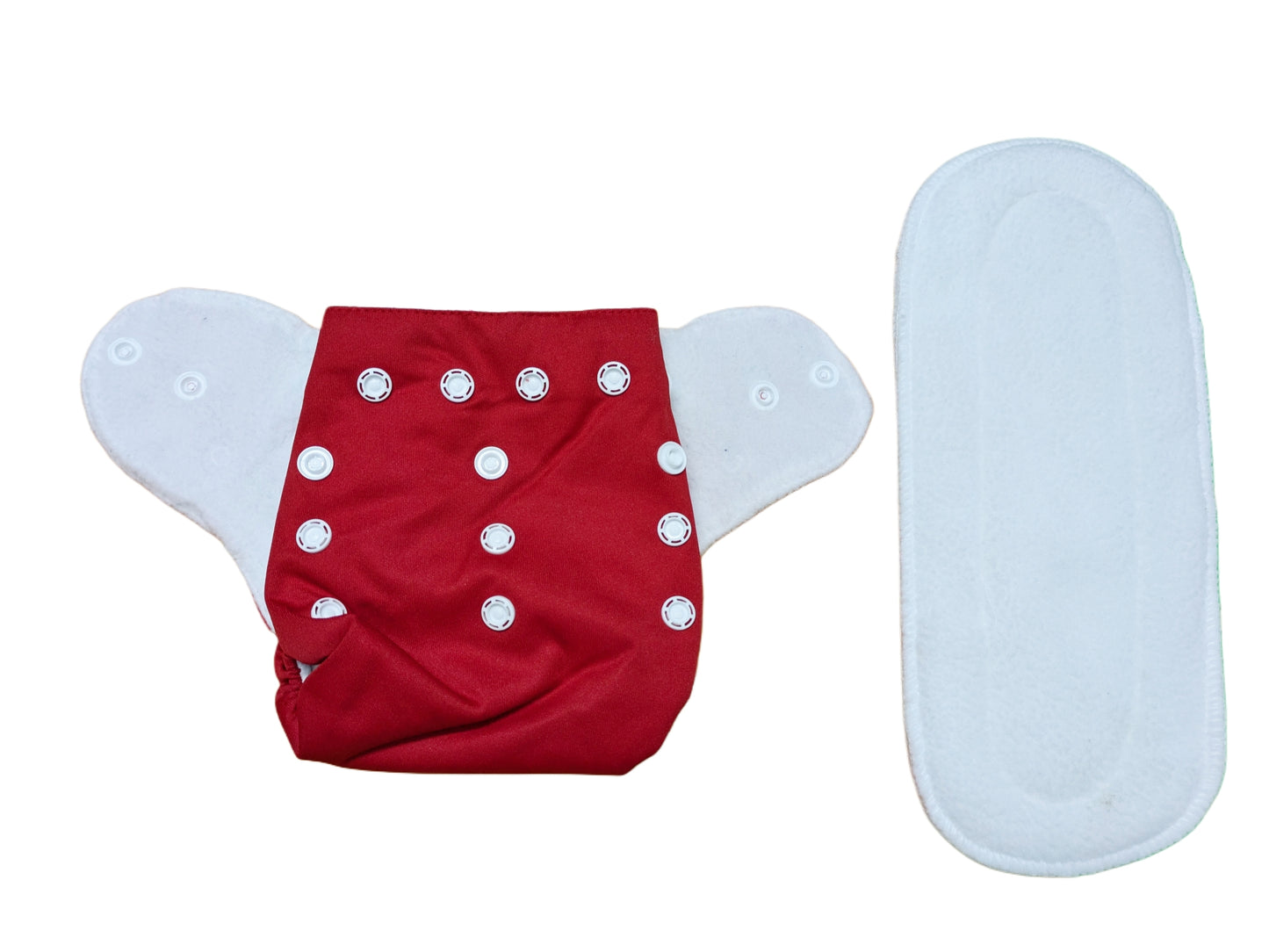 Cotton Cloth Diapers – Adjustable, Washable & Reusable (0–2 Years)