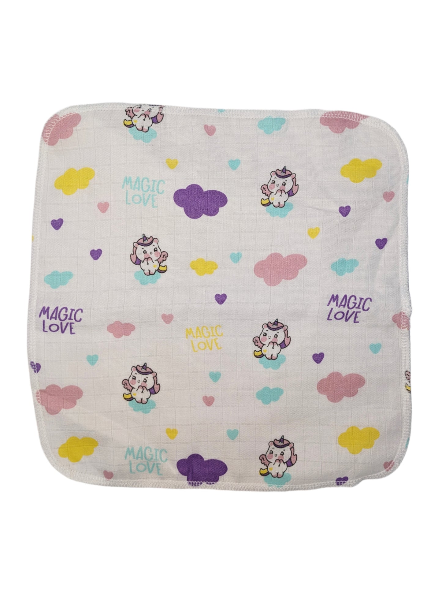 Muslin Cotton Washcloth Single Layer -  100% Pure Cotton 💖