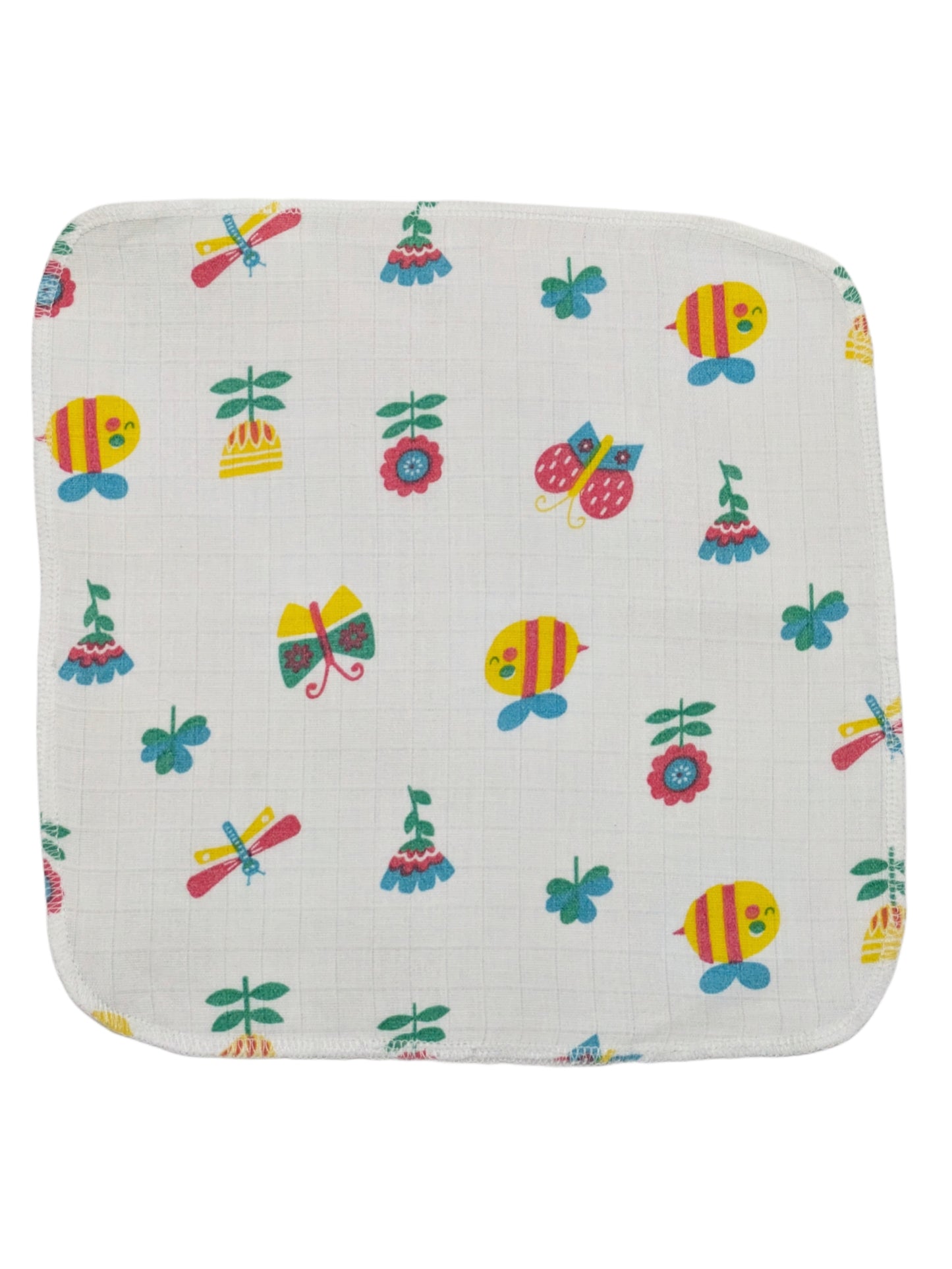 Muslin Cotton Washcloth Single Layer -  100% Pure Cotton 💖