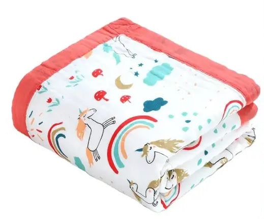 Muslin Cotton 6-Layer Blanket