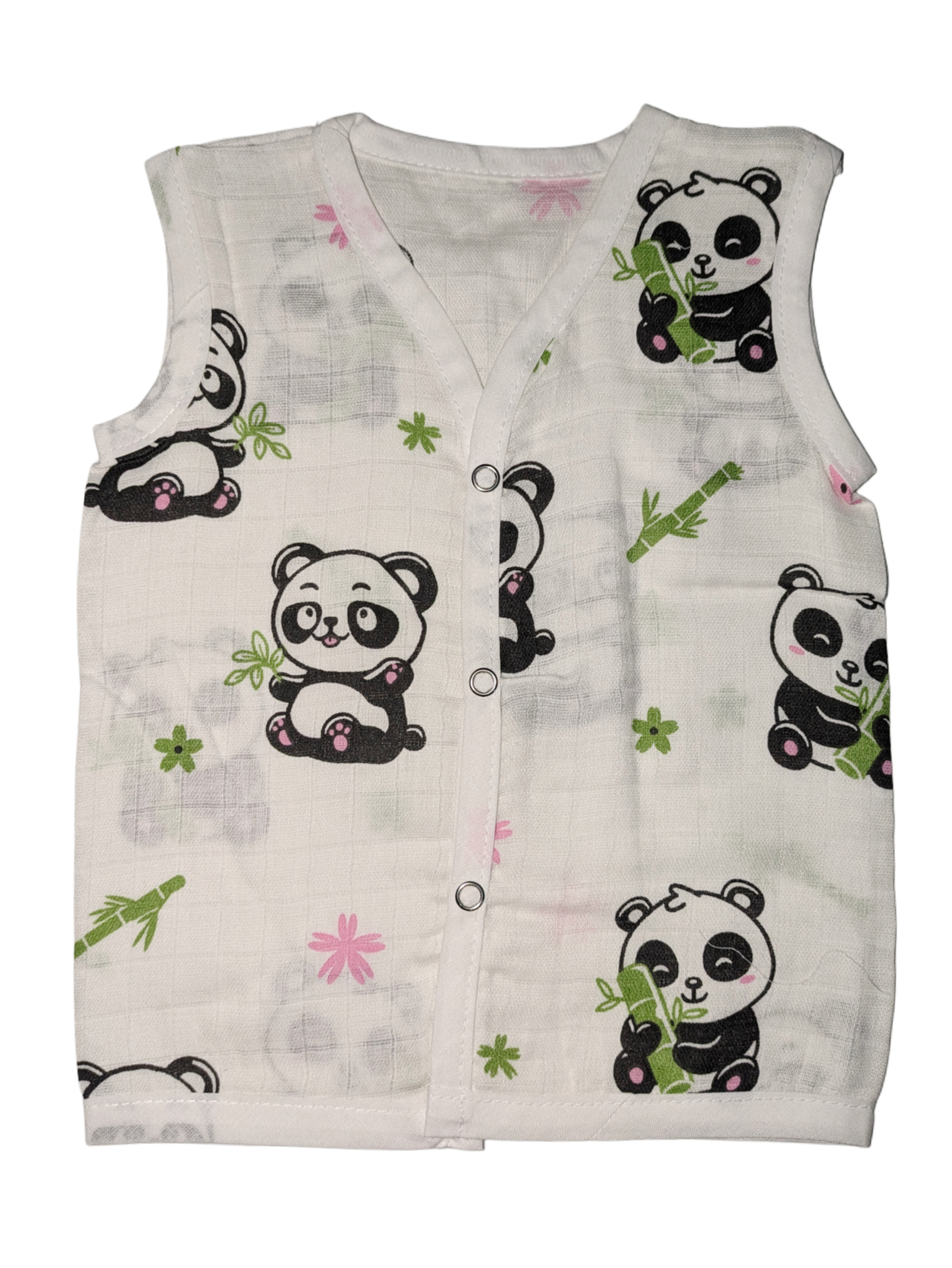 Muslin Cotton Button Jabla